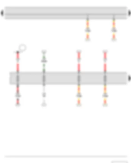 Wiring Diagram  SKODA FABIA II 2014 - Fuse holder B