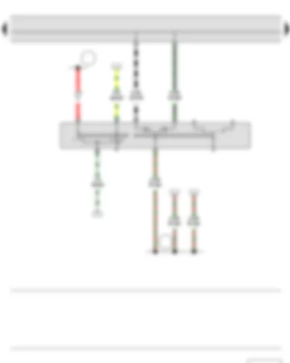 Wiring Diagram  SKODA FABIA II 2012 - Turn signal switch - Headlight dipper and flasher switch - Parking light switch - Left steering column switch