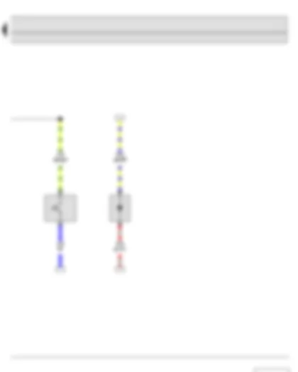 Wiring Diagram  SKODA FABIA II 2012 - Daytime running lights switch - Daytime running lights blocking diode