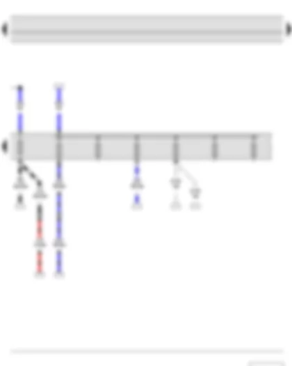 Wiring Diagram  SKODA FABIA II 2011 - Fuse holder B