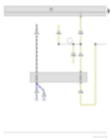 Wiring Diagram  SKODA FABIA II 2013 - Fuse holder B