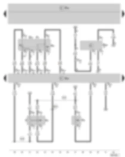 Wiring Diagram  SKODA FABIA II 2007 - Engine control unit - Accelerator pedal position sender - Brake light swith - Brake pedal switch - Clutch pedal switch - Oil level and oil temperature sender