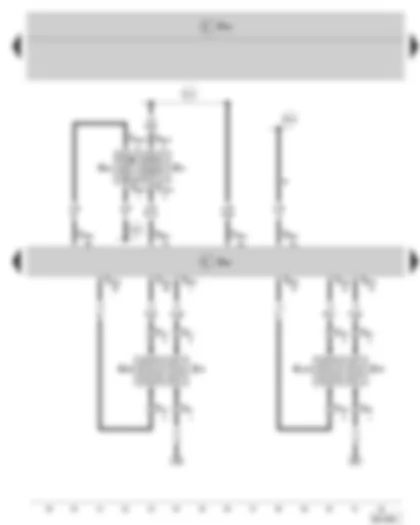 Wiring Diagram  SKODA FABIA II 2008 - Engine control unit - Lambda probe - Lambda probe after catalytic converter - Intake manifold pressure sender - Intake air temperature sender