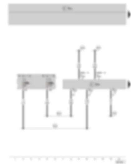 Wiring Diagram  SKODA FABIA II 2008 - Parking aid control unit - Fuse holder B
