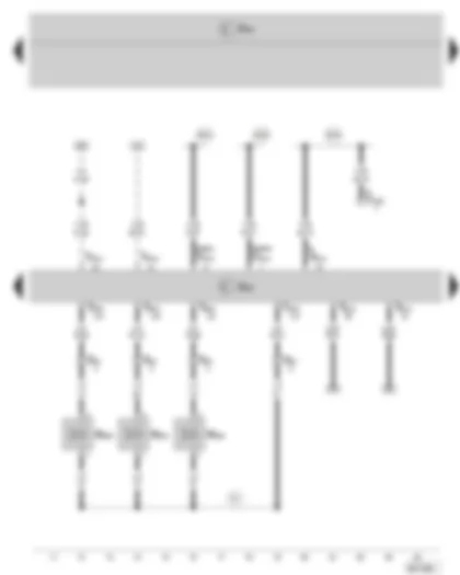 Wiring Diagram  SKODA FABIA II 2010 - Engine control unit - Unit injector solenoid valve