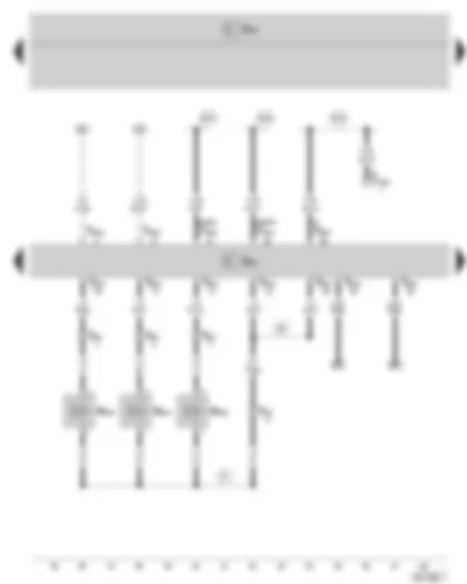 Wiring Diagram  SKODA FABIA II 2008 - Engine control unit - Unit injector solenoid valve