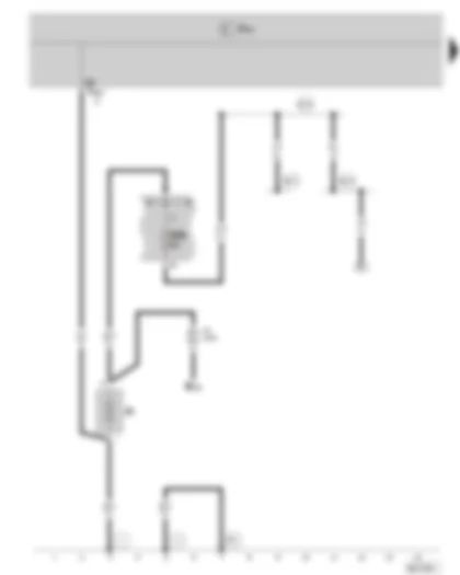 Wiring Diagram  SKODA FABIA II 2008 - Battery - Fuse holder on battery