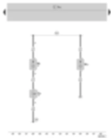 Wiring Diagram  SKODA FABIA II 2007 - Glove box light - luggage compartment light