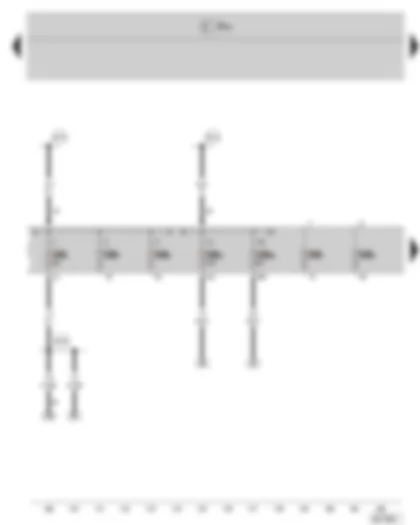 Wiring Diagram  SKODA FABIA II 2008 - Fuse holder B