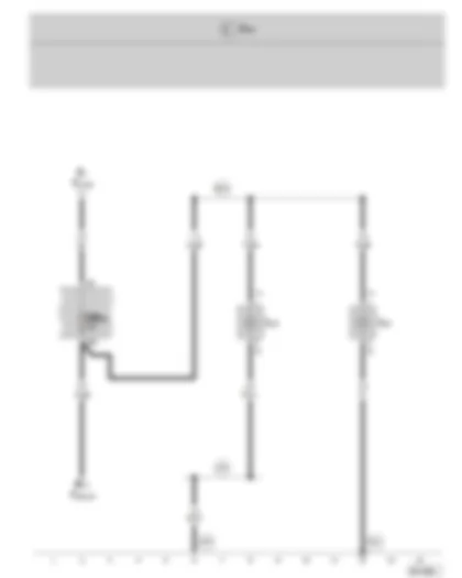 Wiring Diagram  SKODA FABIA II 2008 - Fog light bulb - left - Fog light bulb - right - Fuse holder B