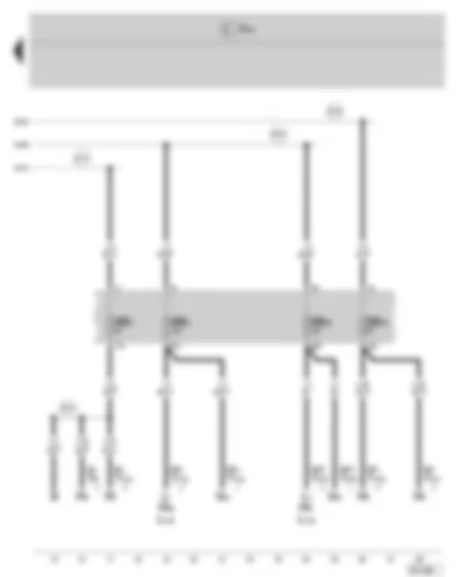 Wiring Diagram  SKODA FABIA II 2008 - Fuse holder B