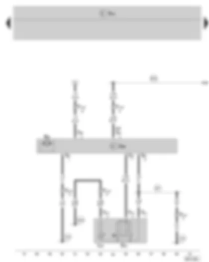 Wiring Diagram  SKODA FABIA II 2007 - Door control unit - rear left - Window regulator motor - rear left - Window regulator switch in rear left door