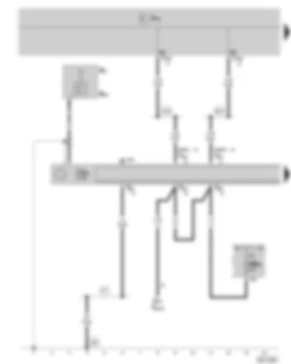 Wiring Diagram  SKODA FABIA II 2007 - Radio - Aerial - Fuse holder B