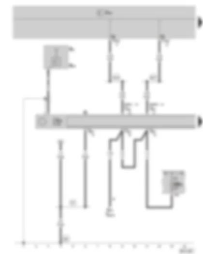 Wiring Diagram  SKODA FABIA II 2010 - Radio - Aerial - Fuse holder B