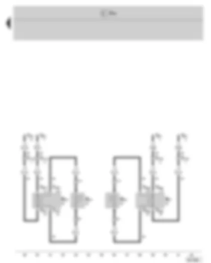 Wiring Diagram  SKODA FABIA II 2007 - Radio pre-installation - Rear loudspeaker