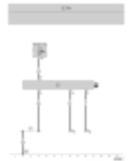 Wiring Diagram  SKODA FABIA II 2007 - Voltage transformer - 12 V/5 V - Fuse holder B