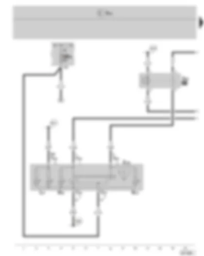 Wiring Diagram  SKODA FABIA II 2008 - Heated driver seat switch - Heated driver seat relay - Fuse holder B