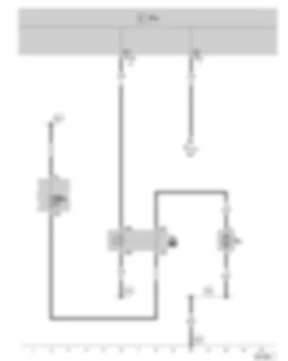 Wiring Diagram  SKODA FABIA II 2007 - Headlight washer system relay - Headlight washer system pump - Fuse holder B