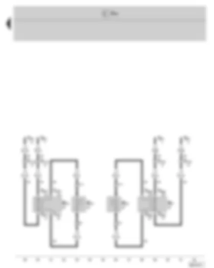 Wiring Diagram  SKODA FABIA II 2008 - Radio pre-installation - Rear loudspeaker