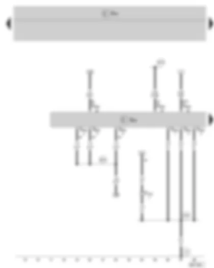 Wiring Diagram  SKODA FABIA II 2010 - Engine control unit