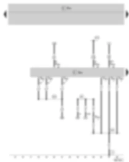 Wiring Diagram  SKODA FABIA II 2009 - Engine control unit
