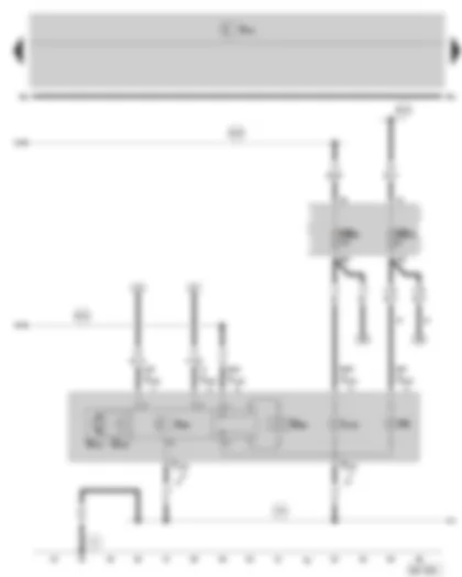 Wiring Diagram  SKODA FABIA II 2009 - Right headlight - Fuse holder B