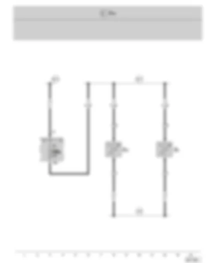 Wiring Diagram  SKODA FABIA II 2009 - Heater element - left washer jet - Heater element - right washer jet - Fuse holder B
