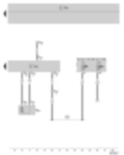 Wiring Diagram  SKODA FABIA II 2009 - Fresh air and air recirculation flap control unit - Fresh air flap and air recirculating flap control motor - Fuse holder B