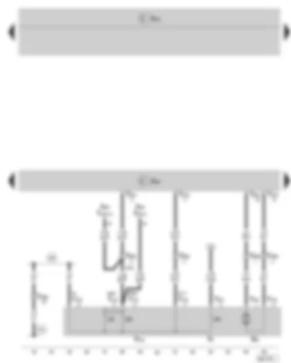 Wiring Diagram  SKODA FABIA II 2009 - Convenience system central control unit - Central locking lock unit - front passenger side