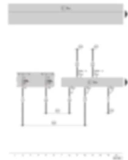 Wiring Diagram  SKODA FABIA II 2010 - Parking aid control unit - Fuse holder B