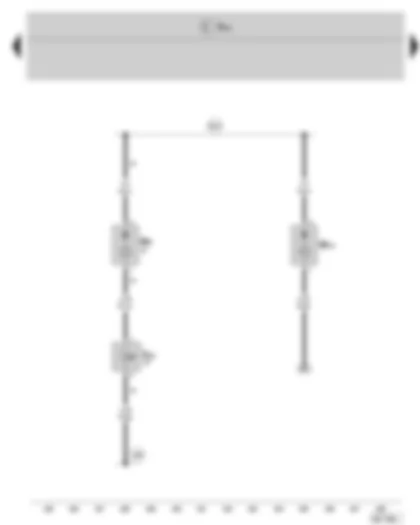 Wiring Diagram  SKODA FABIA II 2009 - Glove box light - luggage compartment light