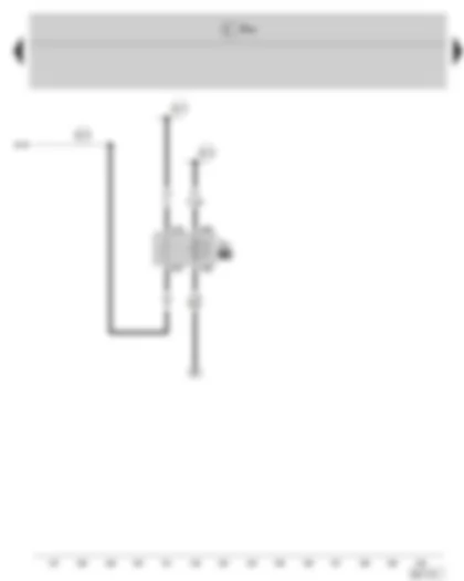 Wiring Diagram  SKODA FABIA II 2010 - Fuel pump relay