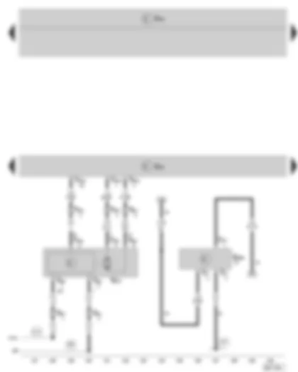 Wiring Diagram  SKODA FABIA II 2010 - Engine control unit - Intake manifold flap motor - Oil level and oil temperature sender
