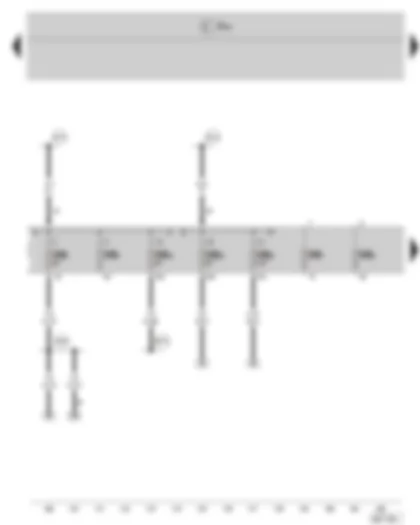 Wiring Diagram  SKODA FABIA II 2010 - Fuse holder B