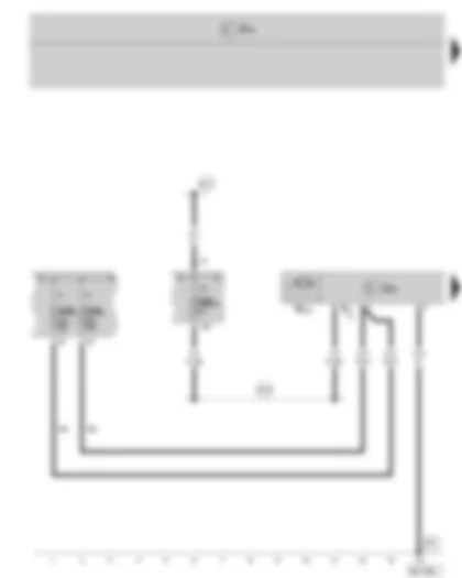 Wiring Diagram  SKODA FABIA II 2010 - Power steering control unit - Steering hydraulics pump - Fuse holder A on battery - Fuse holder B