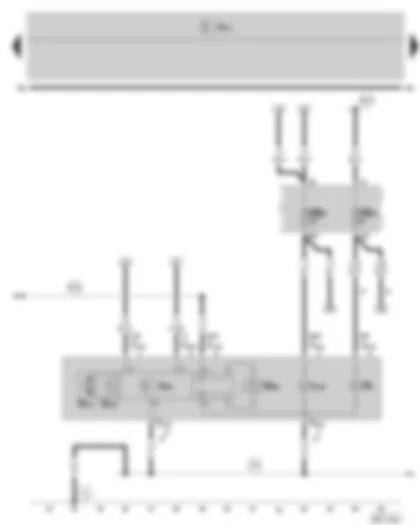 Wiring Diagram  SKODA FABIA II 2010 - Right headlight - Fuse holder B
