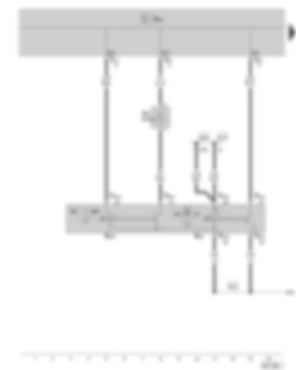 Wiring Diagram  SKODA FABIA II 2010 - CCS switch - SET button for CCS