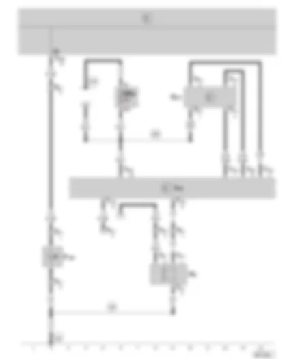 Wiring Diagram  SKODA FABIA 2000 - Anti-theft alarm system