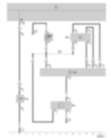 Wiring Diagram  SKODA FABIA 2003 - Anti-theft alarm system