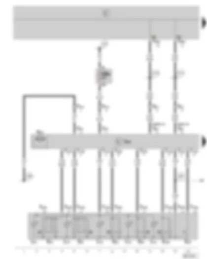 Wiring Diagram  SKODA FABIA 2002 - electrical window regulator for driver door - fuse holder