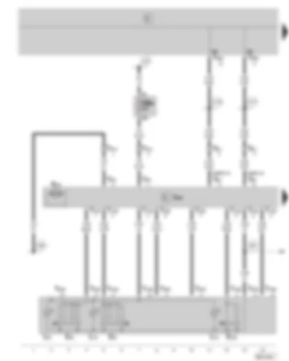 Wiring Diagram  SKODA FABIA 2002 - electrical window regulator for driver door - fuse holder
