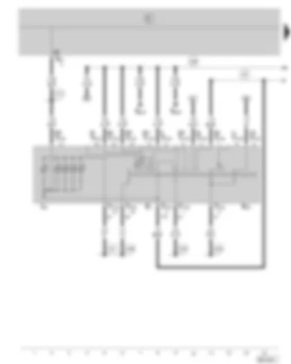 Wiring Diagram  SKODA FABIA 2002 - Light switch