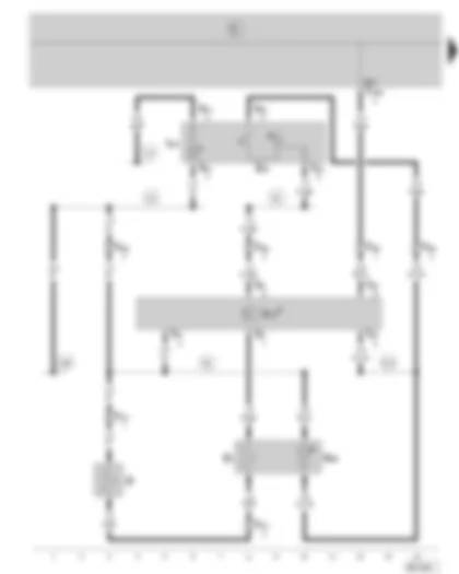Wiring Diagram  SKODA FABIA 2002 - Driver side seat heating