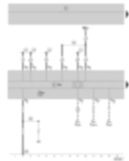Wiring Diagram  SKODA FABIA 2002 - Navigation system control unit
