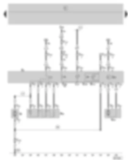 Wiring Diagram  SKODA FABIA 2002 - Heating