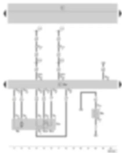 Wiring Diagram  SKODA FABIA 2002 - 4MV control unit - throttle valve control unit