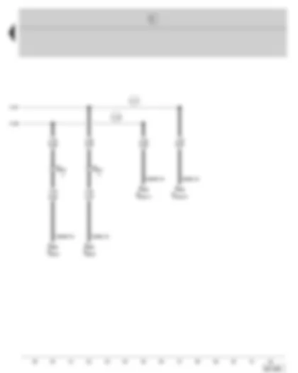 Wiring Diagram  SKODA FABIA 2003 - Connection for: Door control unit - rear right - convenience electric central control unit