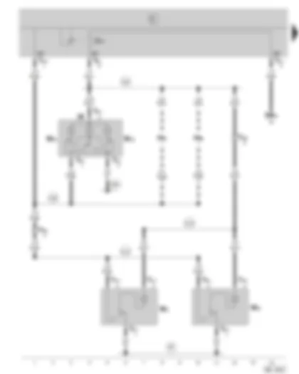 Wiring Diagram  SKODA FABIA 2003 - Rear reading light (not valid for tailgate)
