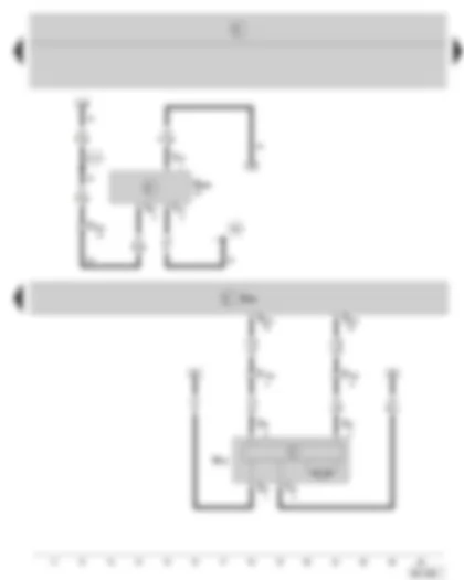 Wiring Diagram  SKODA FABIA 2007 - Diesel direct injection system control unit - intake manifold flap motor - oil level/oil temperature sender