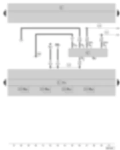 Wiring Diagram  SKODA FABIA 2004 - ABS control unit with EDL and TCS/ESP - steering angle sender